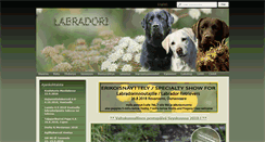 Desktop Screenshot of labradori.fi