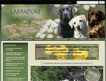 Tablet Screenshot of labradori.fi